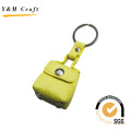Promotion Gift Leather Keychain with Custom Logo